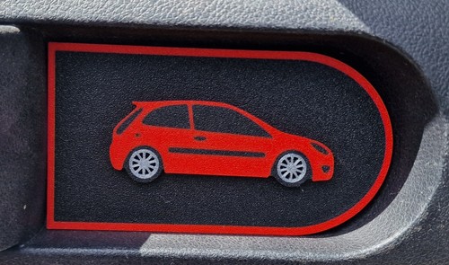 Hand brake insert race - , red